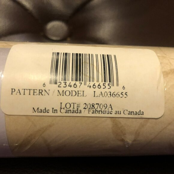 Sanitas Easy Does It Washable Vinyl Wallpaper 20.5" X 33' Beige Leaf Pattern - Picture 3 of 6